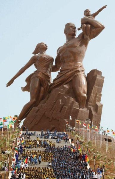 Afrika Monument to the African Renaissance Dakar, Senegal