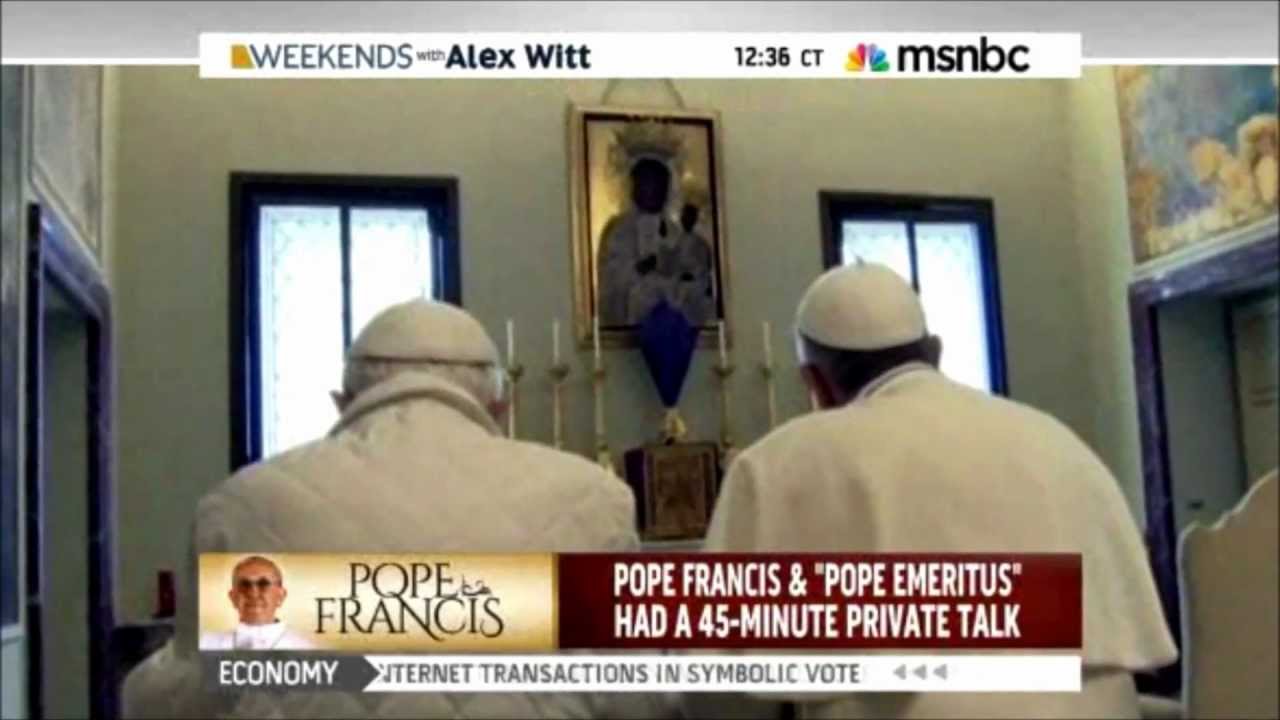 black madonna popes praying to nbc
