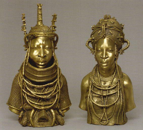 gold edo benin nigeria 12th century Royaume-du-Benin