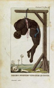 hellacaust suriname -Stedman-hanging