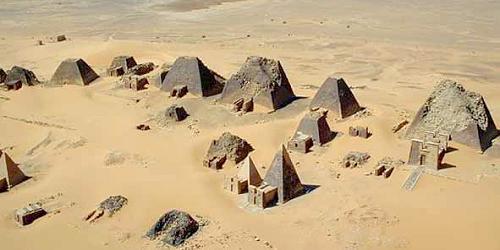 ph. pyramids at meroe