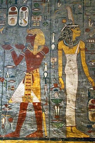 ph. ramesses 1 tomb mural valley of the kings