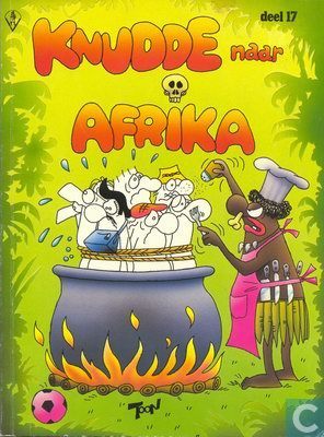 blackface knudde in afrika