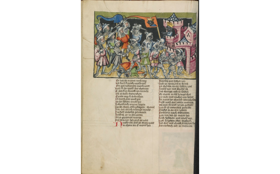 moors moses defeating the 14c