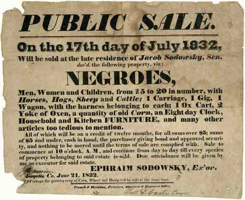 hellacaust slave sales